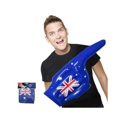 Australia Day Aussie Flag Inflatable Hand (55cm)