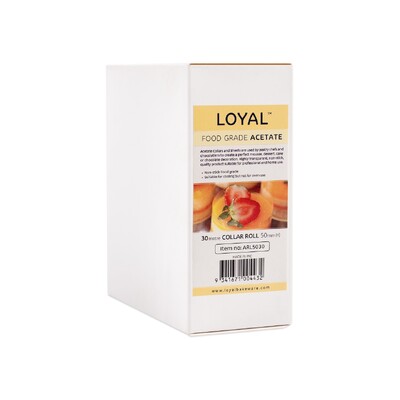 Acetate Roll 50mm x 30m 150um Food Grade Cake Collar Clear Non Stick Mousse Chocolate Baking Strip Pastry Tool