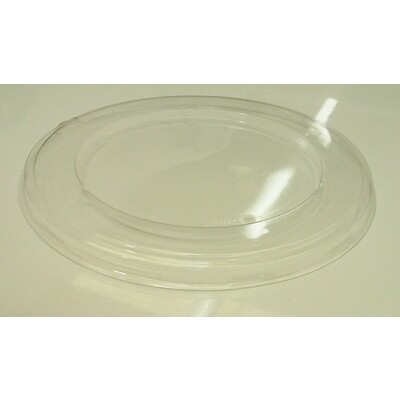 Clear PET Plastic Lid for 24oz., 32oz., 48oz. Pulp Bowl Pk 10