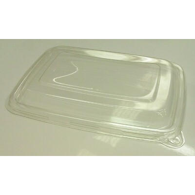 Clear PET Plastic Lid for 20oz., 36oz. Pulp Tray Pk 10
