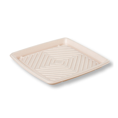 Sabert Square 12in. Pulp Serving Platter (Pk 50)