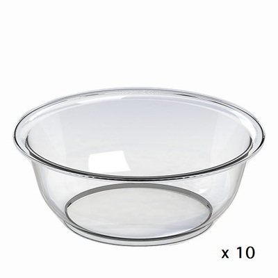 Clear 14cm Party Bowl (Pk 10) 