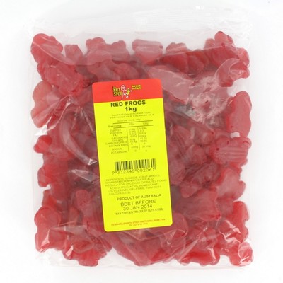 Frogs Red 1kg Pk1