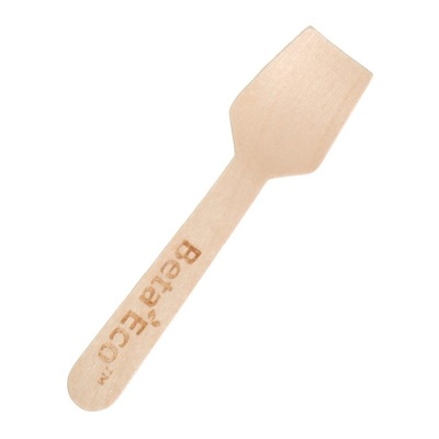 BetaEco Wooden Gelato Spoons (Pk 100)