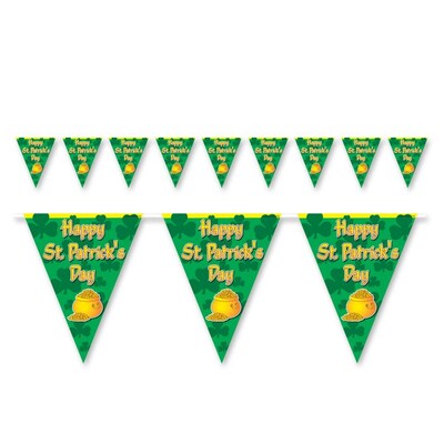 Happy St Patrick's Day Pennant Banner Bunting