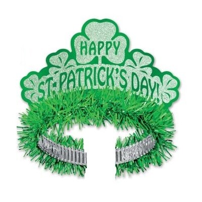 St Patrick's Day Regal Shamrock Headband