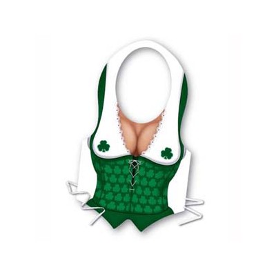 St Patrick's Day Irish Miss Plastic Vest 