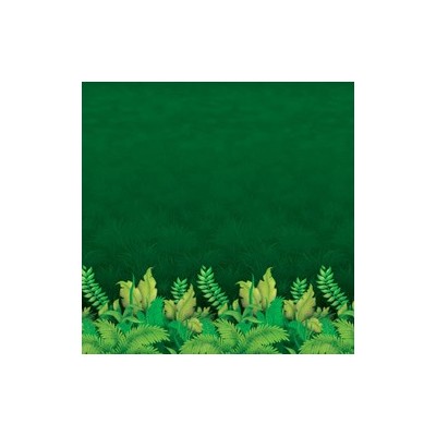 Jungle Foliage Backdrop Scene Setter (1.2x9.1m) Pk 1