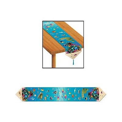Under the Sea Paper Table Runner (1.8m) Pk 1 