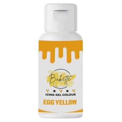 Bakette Icing Gel Colour Egg Yellow 20ml