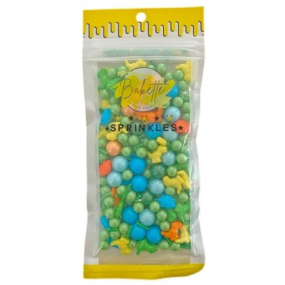 Bakette Dino Roar Dinosaur Cake Sprinkles 56g