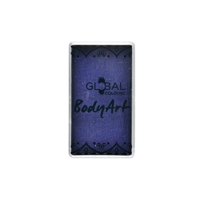 Global Dark Blue Cake Face Body Paint 20g