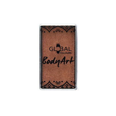 Global Metallic Bronze Cake Face Body Paint 20g