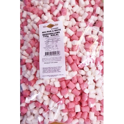 Pink & White Mini Marshmallows (750g)