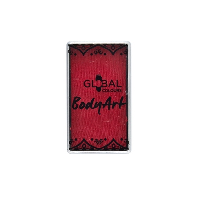 Global Red Cake Face Body Paint 20g