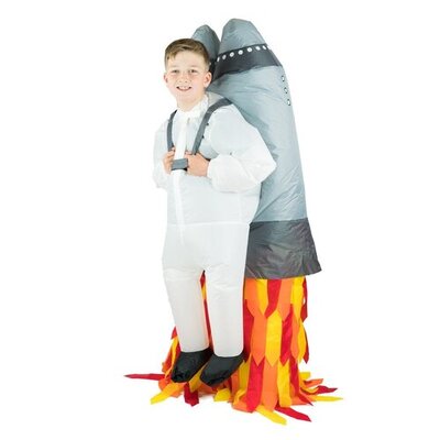 Child Inflatable Jetpack Rocket Costume (One Size)