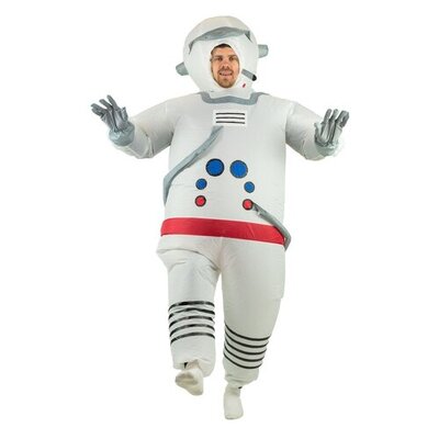 Adult Inflatable Spaceman Astronaut Costume (One Size)