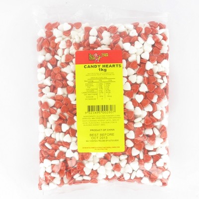 Candy Hearts 1kg Pk1