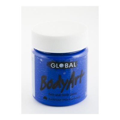 Ultra Blue Face and Body Paint Jar (45ml) Pk 1