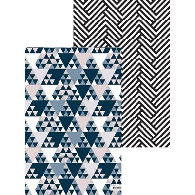 Formal Pattern Double Sided Gift Wrap 1 Sheet