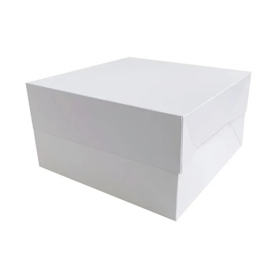 White Cake Box 16in x 16in x 6in (2 Piece)