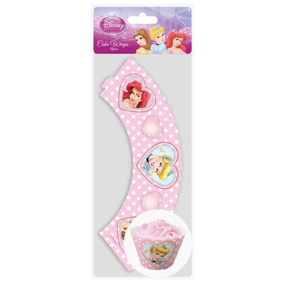 Disney Princess Party Cupcake Wrappers Pk 12 