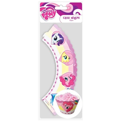 My Little Pony Party Cupcake Wrappers Pk 12 