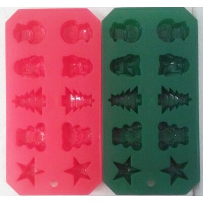 Christmas Chocolate / Ice Mould Pk 1 (1 MOULD ONLY)
