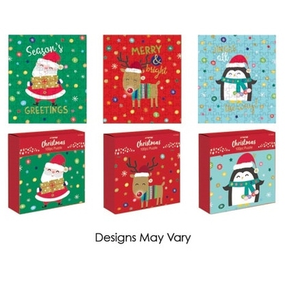 Assorted Design Kids Cute Christmas Puzzle (Pk 1)