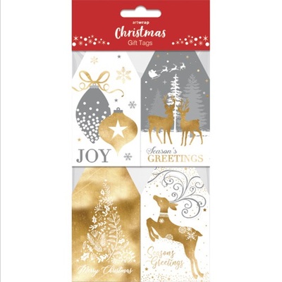 Christmas Formal Designs Gift Tags (Pk 20)