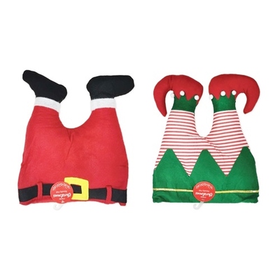 Christmas Assorted Novelty Elf/Santa Hat (Pk 2)