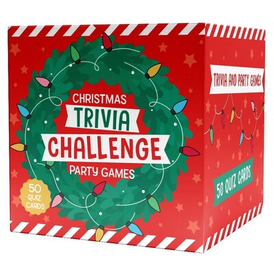 Christmas Trivia Challenge Party Game