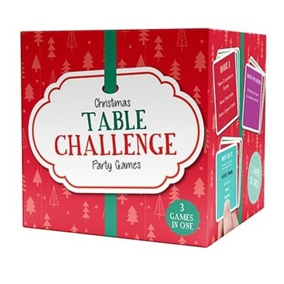 Christmas Table Challenge Party Game