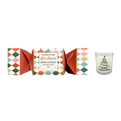 Christmas Vanilla Scented Candle Bon Bon 60g
