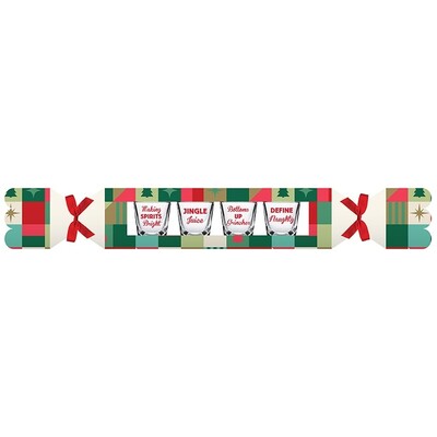 Christmas Classic Novelty Shot Glass Set Pk 4