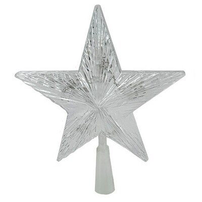 Christmas Star Light-Up LED Tree Topper