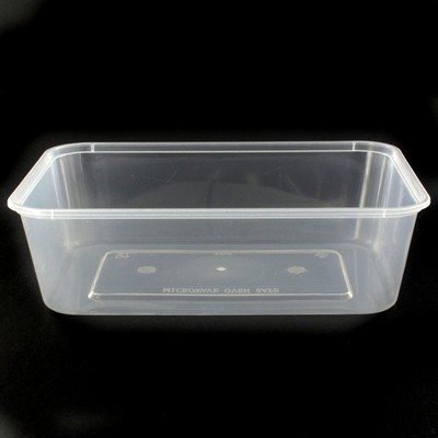Containers Takeaway Rectangle 700ml 120x175x55 Pk50 