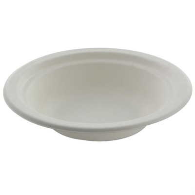 White Paper Bowls - Medium 17.5cm Pk50 