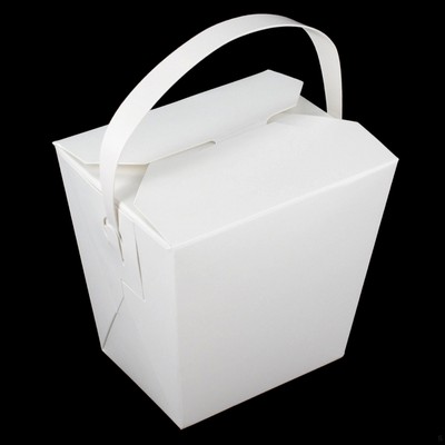 Medium Cardboard Noodle Boxes 16oz Pk 10 