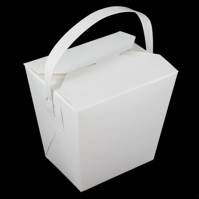 Medium Cardboard Noodle Boxes 16oz Pk 100 