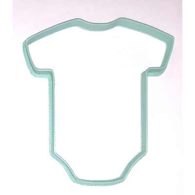 Plastic Baby One Piece Suit Cookie Cutter 