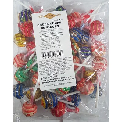 Chupa Chups Lollipops Pack 40