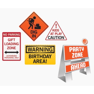 Construction Big Dig Decorating Kit (5 Pieces)