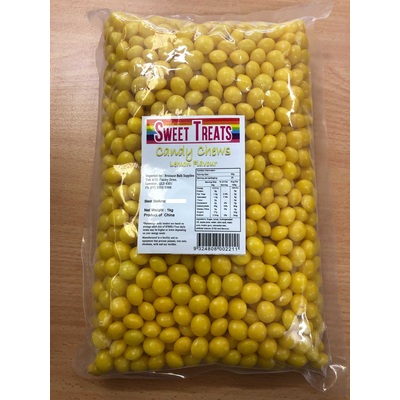 Yellow Candy Chews Lemon Flavour (1kg)
