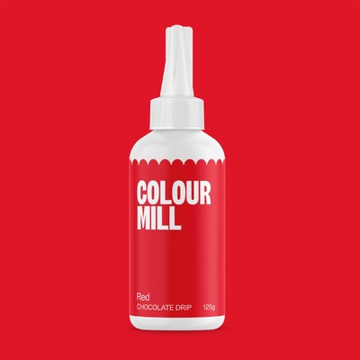 Colour Mill Chocolate Cake Drip Red 125g