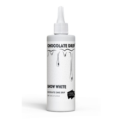 Chocolate Cake Drip Snow White Vanilla Flavour 250g