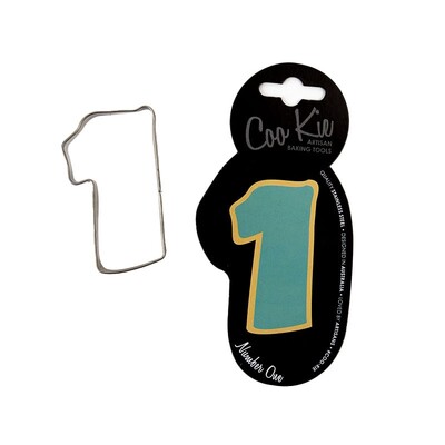 Number "1" Stainless Steel Fondant Cookie Cutter