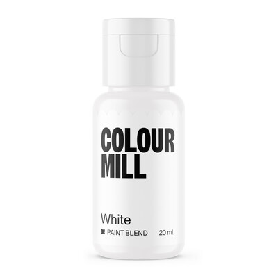 Colour Mill White Matte Edible Paint Blend 20ml
