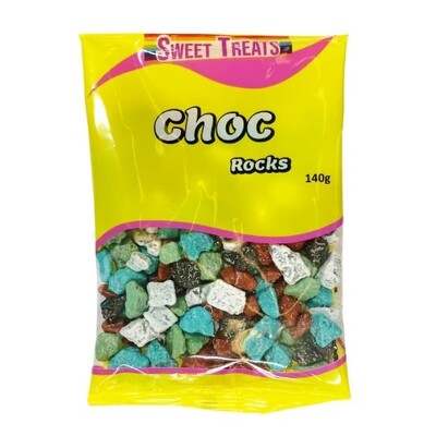 Edible Chocolate Rocks 140g Novelty Confectionery