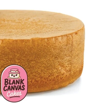 Blank Canvas Frozen Naked Round 5in White Chocolate Mud Cake